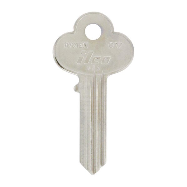 Hillman House of Office 114-Single Sided Universal Key Blank, Assorted, PK4 5919063 - main